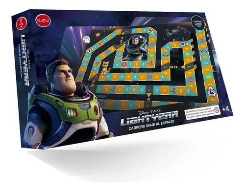 Juego De Mesa Carrera Viaje Al Espacio Buzz Lightyeard Royal