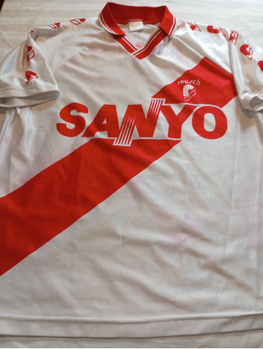 Camiseta De Fútbol River Plate Argentina Reusch De Los 90 