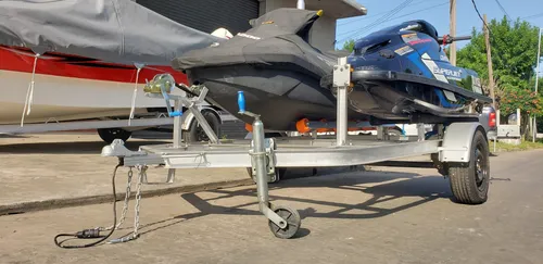 Trailer Lancha Semi Moto Jet Ski Cuatri Nautica Milione