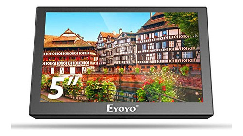 Monitores De Video Eyoyo Monitor De 5 Pulgadas, Pantalla Lcd
