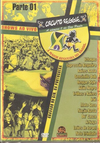 Dvd Circuito Reggae, A Maior Regueira Do Brasil - Original