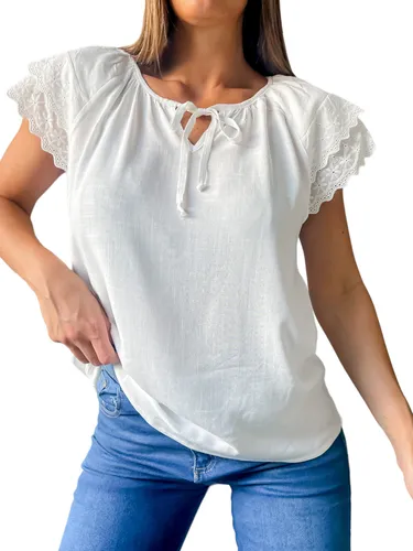 Blusas De Lino Mujer