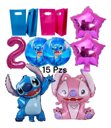 Disney-Decoraciones de Lilo & Stitch para fiesta de cumpleaños