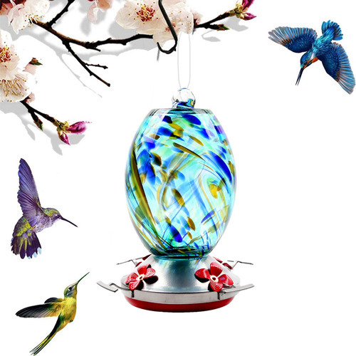 Comedero Para Colibríes Para Jardín Al Aire Libre, C