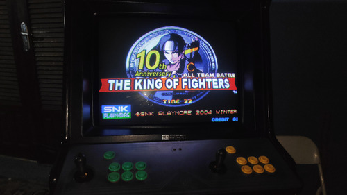 The King Of Fighters 10th Anniversary - Cartucho Neo Geo Mvs (Usado)
