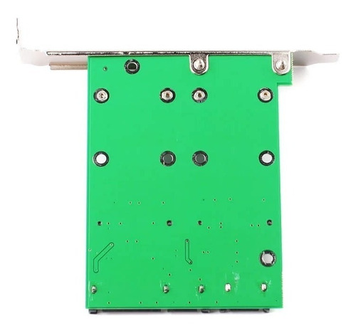 Doble Puerto Msata Ssd Para Sata Ii Con Soporte Pci-e