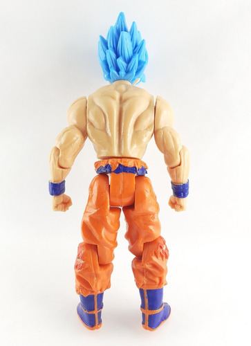 Figura Muñeco Juguete Goku Super Sayayin Dios Blue Ssj Pvc | Meses sin  intereses