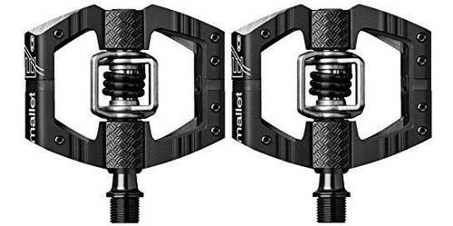 Crank Brothers Mallet Enduro Pedals, Black/black Spring