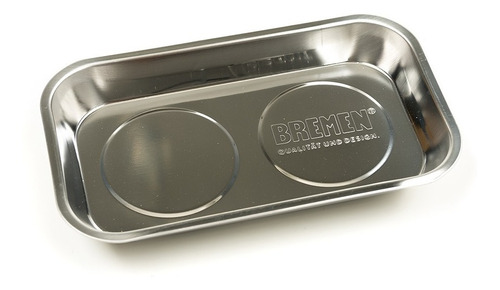 6784 Bandeja Imantada Inox Bremen Rectangular Doble Iman