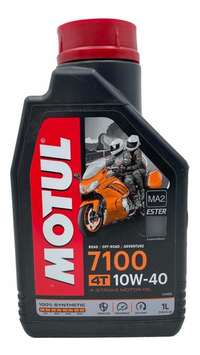 Aceite Moto 4t 7100 10w40 100% Sntetico Motul 1l