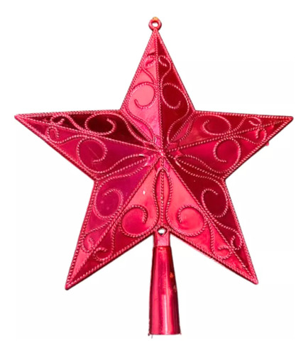 Estrella Puntal 23cm Adorno Navideño Decoracion Navidad