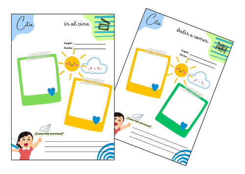 100 Citas Juntos Con Papá Pdf + Pptx Imprimible Y Editable