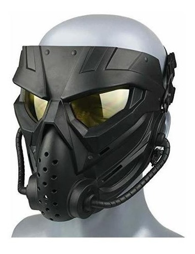 Casco Anyoupin Alien Airsoft Mask Máscara Táctica De Cara 