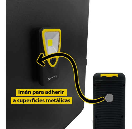 Imagen 5 de 7 de Combo 2 Linternas Mini Luz Led Emergencias Gancho Colgable
