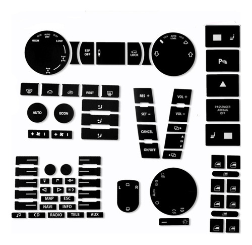 8 Unidades/juego Para Bolígrafos De Reparación De Botones De