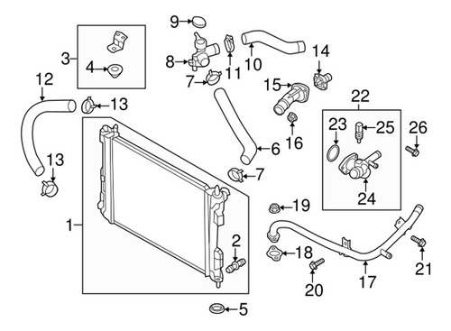 Toma Agua C/sensor Para Hyundai Elantra 1.8l 2015