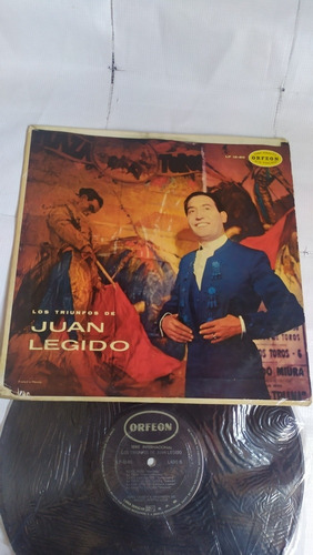 Juan Legido Los Triunfos De Disco De Vinil Original 