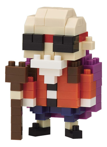 Nanoblock - Dragon Ball Z - Maestro Roshi, Kit De Construcci