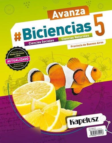 Biciencias 5 Avanza Bonaerense [ Actualizado ] Kapelusz