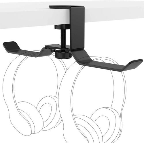 Soporte Doble De Auriculares O Audífonos Para Escritorios