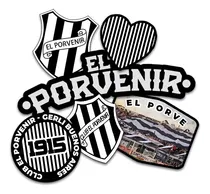Comprar Pack Stickers Calcos El Porvenir Termo, Mate, Compu