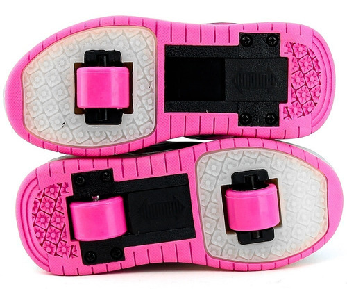 Tenis Patins Feminino Masculino Led Rodinha Oferta Dhl Fran | Mercado Livre