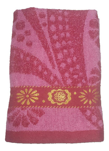 Toalha De Banho Corttex Jacquard Istambul Rosa