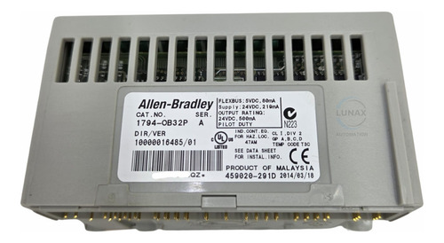 Allen Bradley 1794-ob32p Modulo Salida Original Ser A