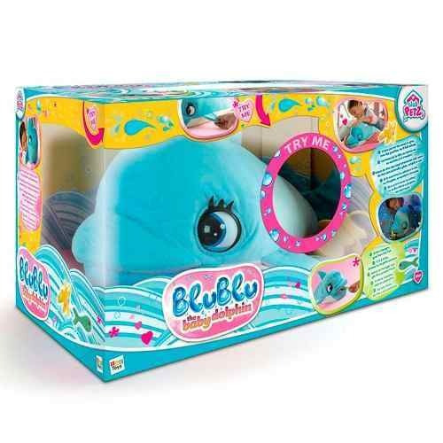 Blu Blu Bebe Delfin Interactivo Muñeco Peluche Original Tv