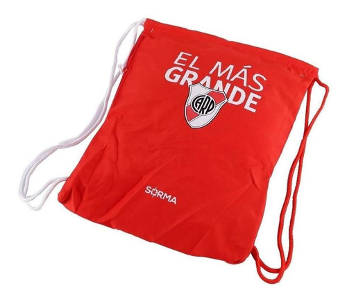 Imagen 1 de 5 de Bolsa Deportiva Mochila Botinero Boca River Barca Oficial
