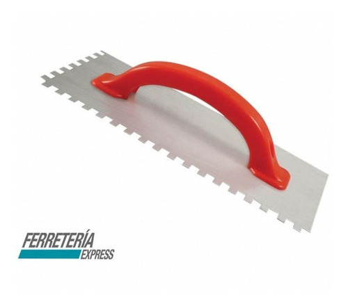 Llana Dentada 125 X 300 Mm Dientes 6x6 Mm Ferreteria Express