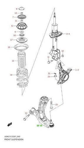 Kit Bandejas De Suspension New Celerio +2015