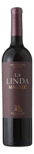 Caja De 6 Vino Tinto Finca La Linda Malbec 750 Ml