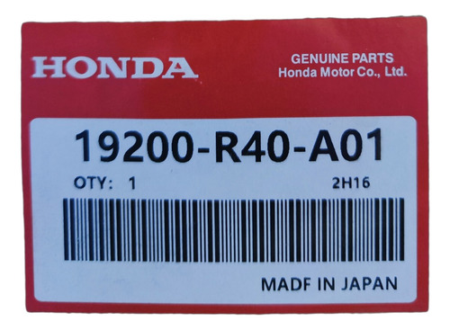 Bomba De Agua Honda Accord 3.5 2008 2009 2010 2011 2012 J35