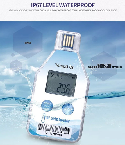 Data Logger Termómetro Temperatura De Almacén Cadena De Frio
