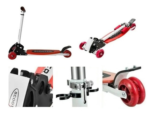 Imagen 5 de 5 de Patineta Scooter Robotica Original Escualizable