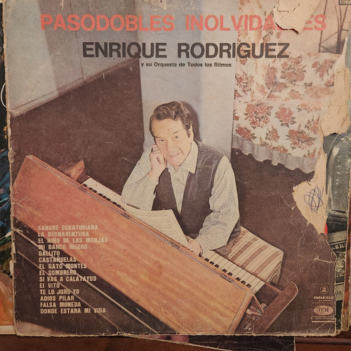 Portada Enrique Rodriguez Pasodobles Inolvidables P0