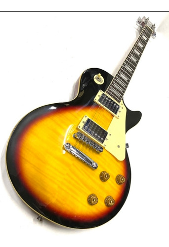 Guitarra Phoenix Les Paul Sb Novo Original Estava Mostruario