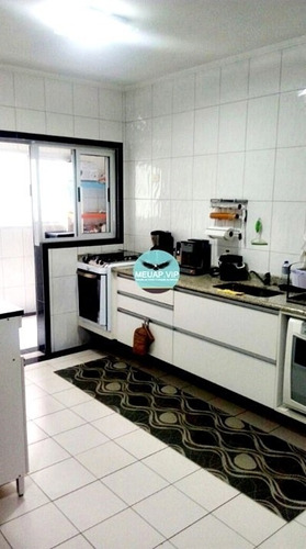 Imagem 17 de 28 de Apartamento Para Venda Com Vista Para O Mar No Embaré - Santos - Em119 - 32392906