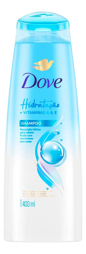 Shampoo Dove Hidratação + Vitaminas A E E 400ml Dove