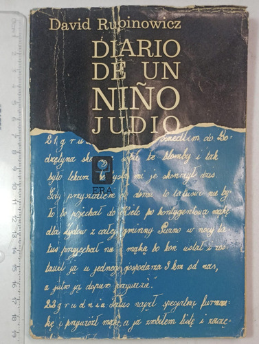 Diario De Un Niño Judio, David Rubinowicz