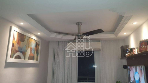Apartamento Com 3 Dormitórios À Venda, 77 M² Por R$ 340.000,00 - Maria Paula - São Gonçalo/rj - Ap4303