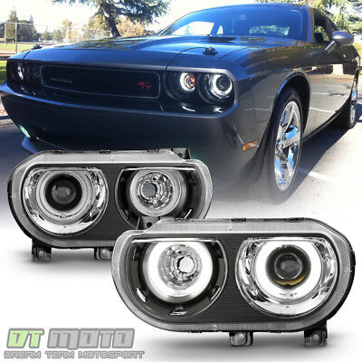 2008-2014 Dodge Challenger Halogen Model Led Ccfl Halo P Yyk