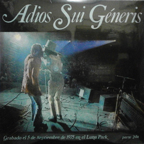 Sui Generis Adios Sui Generis Ii Lp Vinilo Nuevo