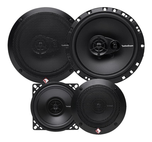 Parlantes Auto Rockford Fosgate R14x2 4  R165x3 6.5 Pulgadas