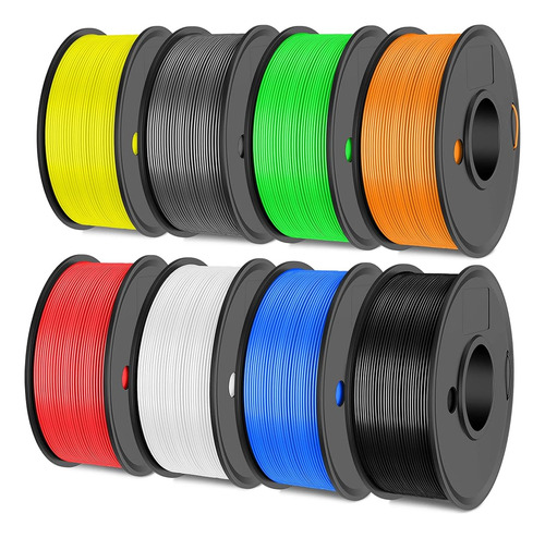 Paquete De Filamentos De Impresora 3d Multicolor, Filamento 