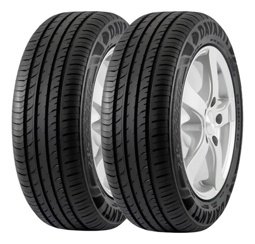 Kit 2x Pneu Carro 205/55r16 Dx390 Tl 91v Davanti Runflat