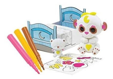 Imagen 3 de 6 de Playmonster Fuzzikins Fuzzi Babies - Mono De Peluche
