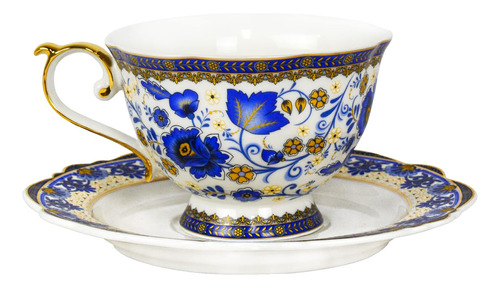 Acmlife Tazas Y Platillos De Té De Porcelana China, Juego De