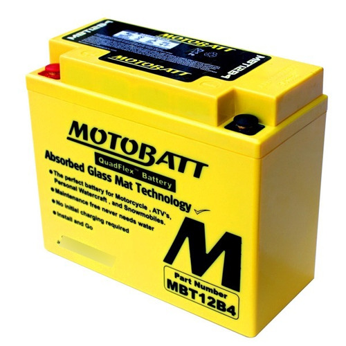 Bateria Motobatt Quadflex 12v 11 Ah Mbt12b4 Yt12b-bs Yt12b-4